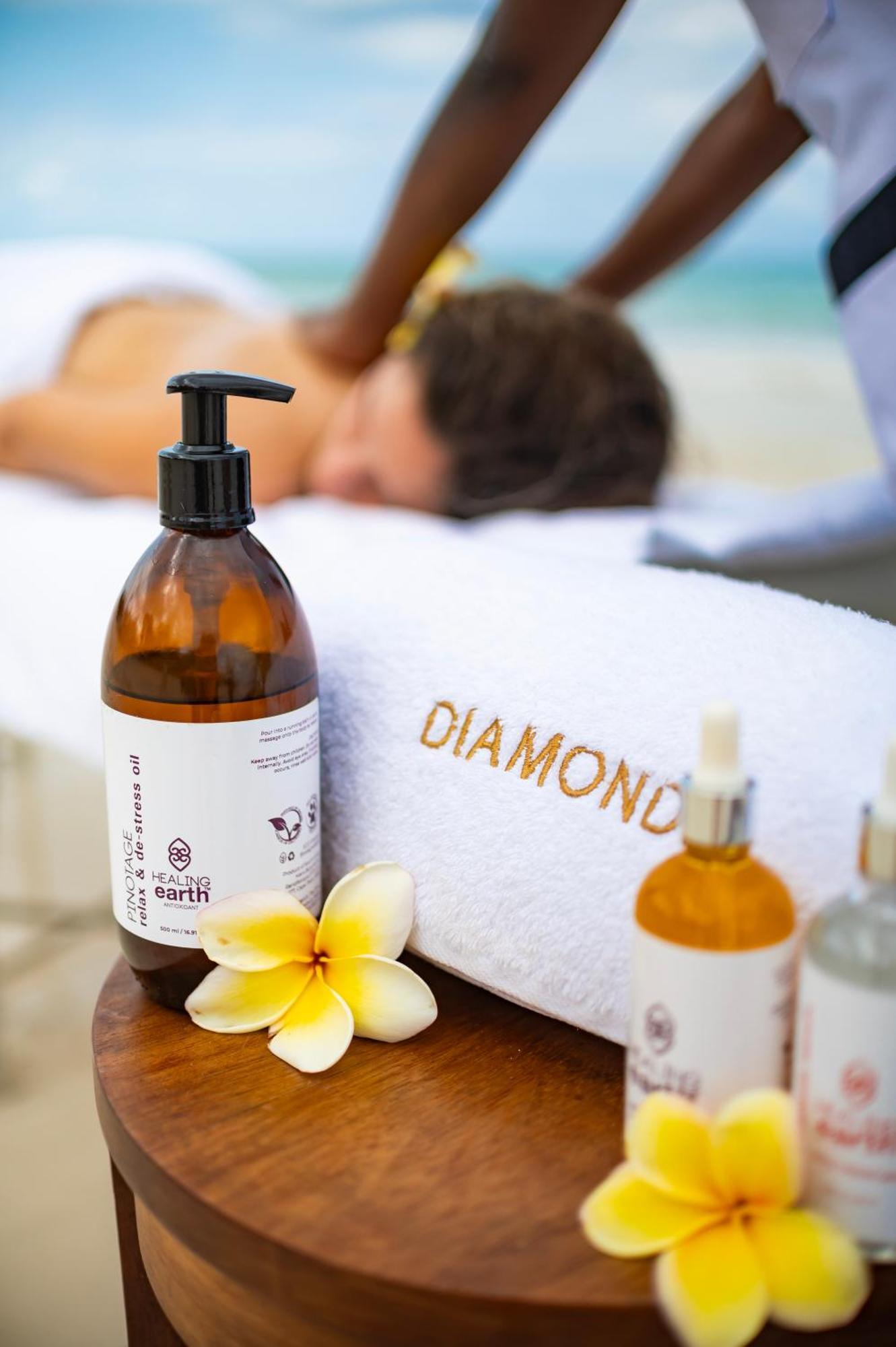 Diamonds Leisure Beach & Golf Resort Diani Beach Exterior photo Spa treatment